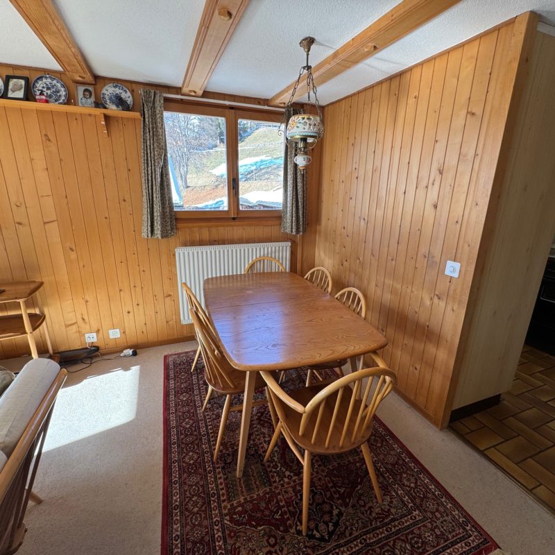 PPE LE ROCHER CSUPERBE APPARTEMENT EN DUPLEX FACILE D'ACCES ET TRES TRANQUILLE VUE MAGNIFIQUE SUR LE MASSIF DES DIABLERETS 