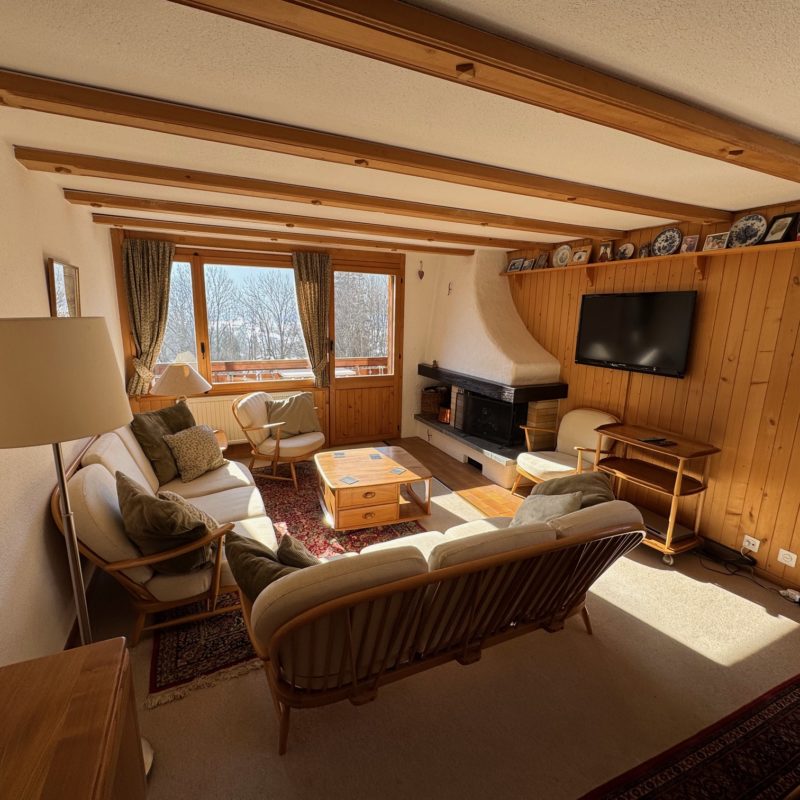 CONDOMINIUM  PPE ROCHER CSUPERB DUPLEX APARTMENT EASY ACCESS AND VERY QUIET BREATHTAKING VIEW OF THE DIABLERETS MASSIF