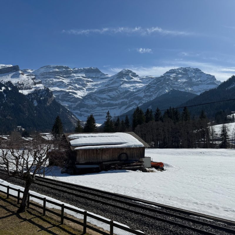 CONDOMINIUM PPE TORRENTNEAR THE COOP AND THE MEDICAL OFFICE WITH A PARKING SPACE WITH A VIEW OF THE DIABLERETS MASSIF