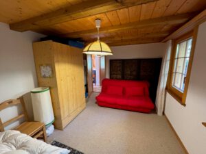 PPE LE ROCHER C VUE MAGNIFIQUE SUR LE MASSIF DES DIABLERETS AVEC UN GARAGE JOLI APPARTEMENT MEUBLE