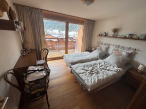 PPE ERMITAGE B (31) MAGNIFIQUE APPARTEMENT MEUBLE AU CENTRE DU VILLAGE AVEC UN GARAGE ET ASCENSEUR